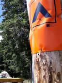 Camping deep in the interior of Algonquin Provincial Park